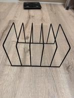 Metalen LP Rek, Huis en Inrichting, Gebruikt, Ophalen of Verzenden, Metaal, 25 tot 75 discs