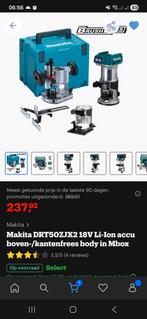 Nieuwe Bovenfrees - Makita DRT50ZJX2, Accu, Nieuw, Ophalen of Verzenden, Makita