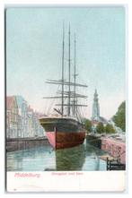 Middelburg, Droogdok met Dam, Verzenden, Voor 1920, Ongelopen, Zeeland