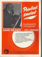 Bo5 bladmuziek charmante chansons von hans wiener dillmann, Muziek en Instrumenten, Bladmuziek, Gebruikt, Klassiek, Ophalen of Verzenden