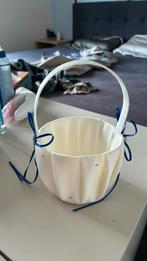 Bloemenmandje, Kleding | Dames, Trouwkleding en Trouwaccessoires, Ophalen of Verzenden, Zo goed als nieuw, Accessoires