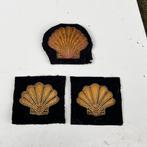 KOOPVAARDIJ PET EN MOUW EMBLEMEN KON SHELL, Verzamelen, Ophalen of Verzenden, Motorboot, Kaart, Foto of Prent