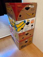 4 dozen met rommelmarkt spullen voor €25,00, Ophalen, Gebruikt