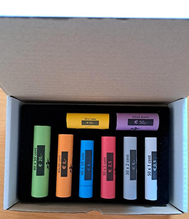 Muntrolpakketten 2004 - 2005 - 2007, Postzegels en Munten, Munten | Nederland, Euro's, Koningin Beatrix, Ophalen of Verzenden