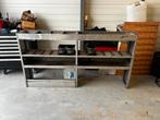 Bedrijfswagen Inrichting - Metalen Rekken, Auto-onderdelen, Interieur en Bekleding, Ophalen, Gebruikt, Universele onderdelen