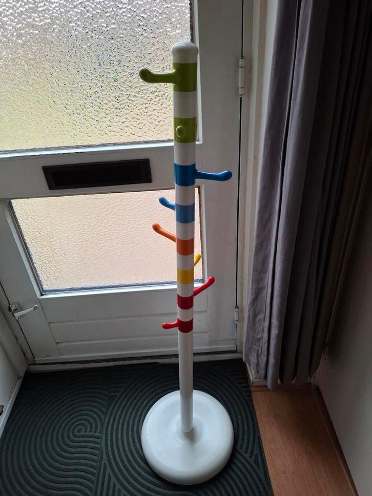 Kleurrijke Kinderkapstok, Huis en Inrichting, Woonaccessoires | Kapstokken, Zo goed als nieuw, Kinderkapstok, Minder dan 100 cm