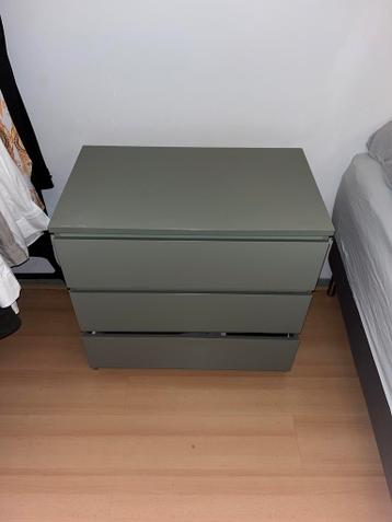 Ikea Malm Ladekast - 80x48x78 cm licht groen - afbeelding 1