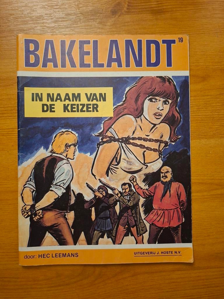 Bakelandt | In de Naam van de Keizer, Eén stripboek, Verzenden, Gelezen