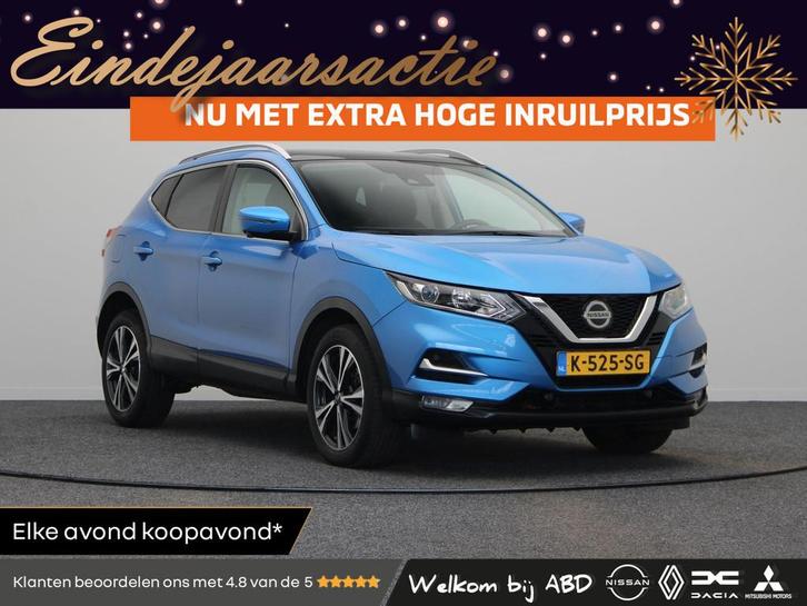 Nissan Qashqai 1.3 DIG-T Business Edition | Panoramadak | 36, Auto's, Nissan, Bedrijf, Te koop, Qashqai, 360° camera, ABS, Adaptive Cruise Control