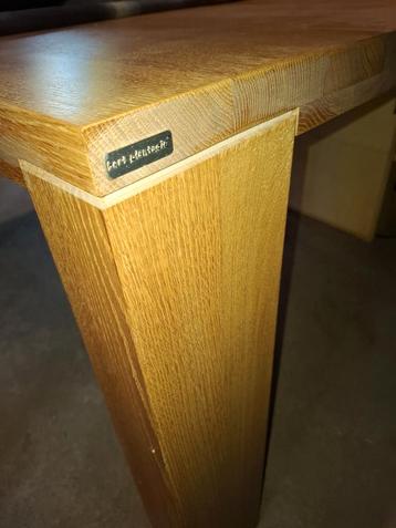 Eikenhouten eettafel (Bert Plantagie) beschikbaar voor biedingen