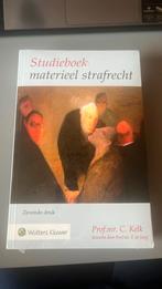 Studieboek materieel strafrecht zevende editie, Nieuw, Overige wetenschappen, Prof.mr. C. Kelk, Ophalen of Verzenden