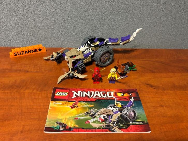 Lego 70745 - Ninjago - Anacondrai Crusher, Kinderen en Baby's, Speelgoed | Duplo en Lego, Zo goed als nieuw, Lego, Complete set