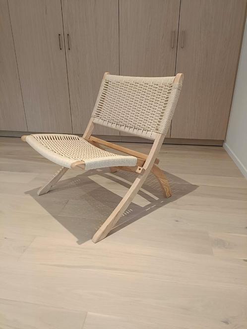 Nieuwe Scandinavische design Zetel, Huis en Inrichting, Stoelen, Nieuw, Twee, Hout, Riet of Rotan, Ophalen of Verzenden