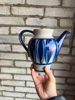 Vintage Keramische Theepot Blauw/Grijs, Antiek en Kunst, Antiek | Keramiek en Aardewerk, Ophalen of Verzenden