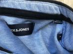 Jack and Jones Polo Spijkerblauw van kleur ZGAN mt L, Maat 52/54 (L), Blauw, Ophalen of Verzenden, Zo goed als nieuw