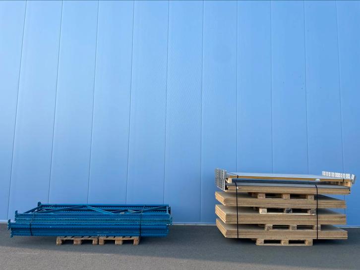 Palletstelling Nedcon 3.10 hoog 1.10 met 16 vakken, Zakelijke goederen, Kantoor en Winkelinrichting | Magazijn, Stelling en Opslag