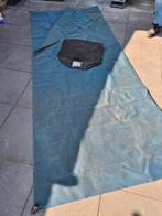 Gronddoek camperen, Ophalen, Gebruikt