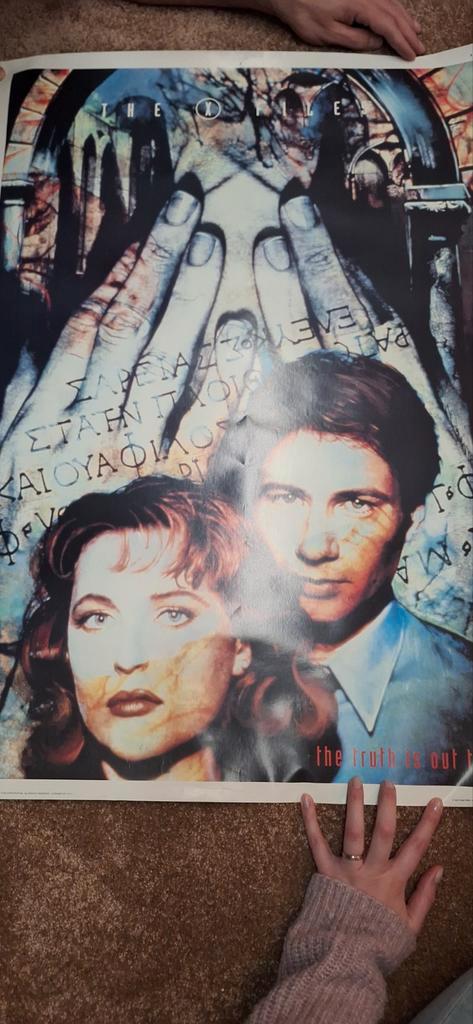 The X-Files Poster, Verzamelen, Posters, Gebruikt, Film en Tv, A1 t/m A3, Ophalen