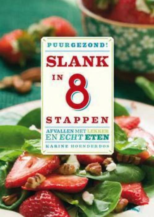 Slank in 8 stappen van Puurgezond, Boeken, Gezondheid, Dieet en Voeding, Zo goed als nieuw, Dieet en Voeding, Ophalen of Verzenden