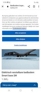 Auping Elektrisch Verstelbaar Bed + Matras, Ophalen, 90 cm, Eenpersoons, Zo goed als nieuw
