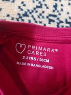 Rood shirt met voetbal Maat 98 h, Onbekend, Ophalen of Verzenden, Zo goed als nieuw, Primark