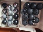 Zwarte kerstballen kerstbal kerst ballen, Ophalen of Verzenden