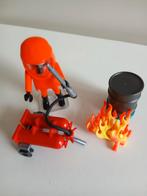 Playmobil 5367, Brandweerman met gaspak., Ophalen of Verzenden, Zo goed als nieuw