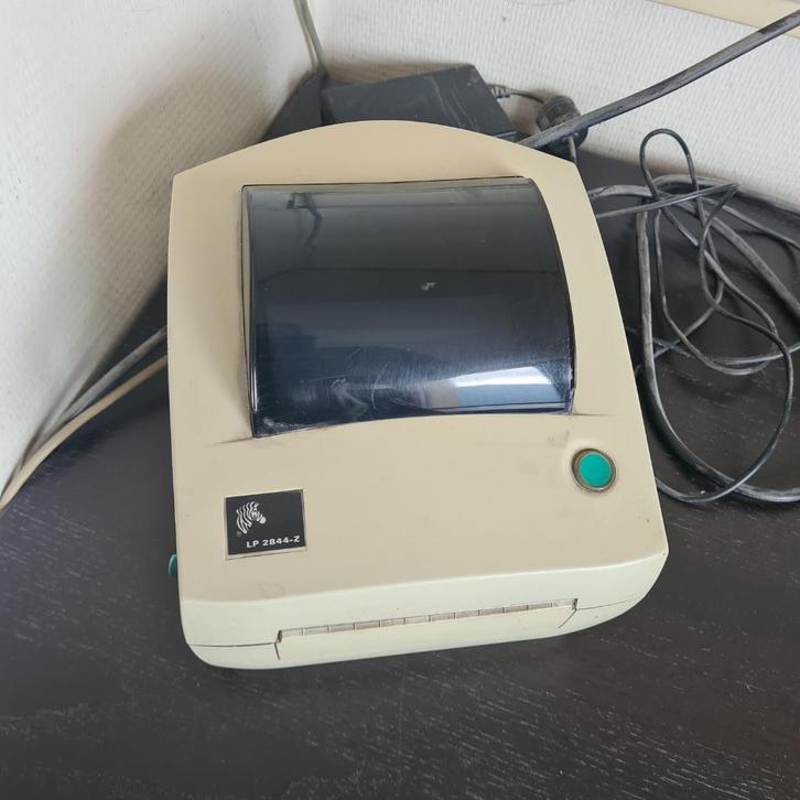 Zebra LP 2844-Z labelprinter, Computers en Software, Labelprinters, Gebruikt, Etiket, Ophalen