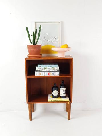 Klein vintage deens teak kastje | keuken beschikbaar voor biedingen