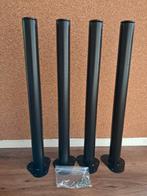 4 tafelpoten (van ijzer) - zo goed als nieuw, Ophalen, 50 tot 100 cm, Rond, 50 tot 100 cm