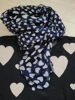 Only gebreide trui met hartjes maat L 42 gratis sjaaltje, Only, Blauw, Maat 42/44 (L), Ophalen of Verzenden