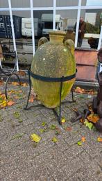 Zeer grote antieke olijfkruik 117  cm hoog, Ophalen