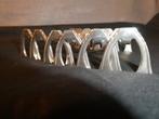 6 Art Deco verzilverde Messenleggers - Georg Nilsson, Ophalen of Verzenden, Gebruikt, Zilver, Bestekset