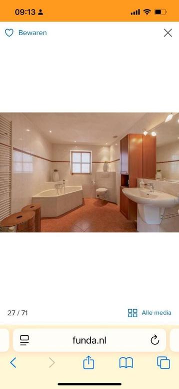 Badkamer beschikbaar voor biedingen