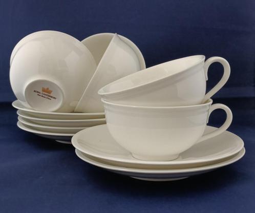 Royal Canterbury Anna - 6 theekopjes met schotel, Huis en Inrichting, Keuken | Servies, Zo goed als nieuw, Kop(pen) en/of Schotel(s)