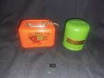 2 Vintage money boxes West German and Dutch., Verzamelen, Ophalen of Verzenden, Gebruikt, Metaal of Blik, Overige thema's