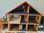 Poppenhuis, handgemaakt, Ophalen, Gebruikt, Poppenhuis
