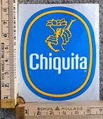 Vintage sticker Logo Merk Chiquita bananen fruit, Verzamelen, Stickers, Ophalen of Verzenden, Zo goed als nieuw, Overige typen