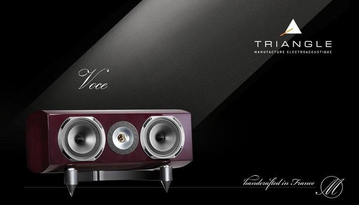 TRIANGLE MAGELLAN VOCE (Mahonie) CENTER ALS NIEUW!!!, Audio, Tv en Foto, Luidsprekers, Zo goed als nieuw, Center speaker