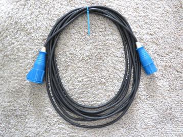 Campingsnoer / kabel 10 meter, met CEE stekkers beschikbaar voor biedingen