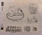 Stempel Stampin’up - Cattitude, Verzenden, Zo goed als nieuw
