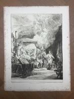 Ets Rembrandt van Rijn 1904, Antiek en Kunst, Ophalen of Verzenden