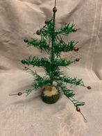 Oud kerstboompje tinsel, Diversen, Kerst, Ophalen of Verzenden, Gebruikt