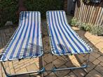 Ligbedden, 2 stuks in prima staat.  Merk Crespo, Caravans en Kamperen, Ophalen, Campingstoel