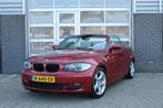 BMW 1 Serie Cabrio 120i / Leer / Stoelverwarming / Automaat, Auto's, BMW, Huisgarantie, 4 cilinders, Leder, Open dak