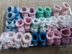 Poppenkleertjes  Handgebreide  POPPENSLOFJES  voetje  5 cm., Ophalen of Verzenden, Nieuw, Babypop