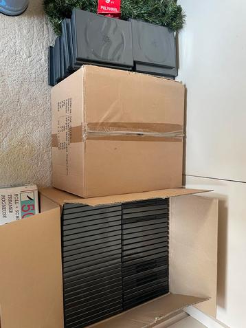 Grote partij DVD hoesjes - 290 stuks! beschikbaar voor biedingen