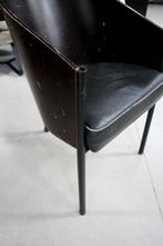 10 x eetkamerstoel Driade Costes hout leer zwart design rond, Ophalen, Gebruikt, Bruin, Vijf, Zes of meer stoelen