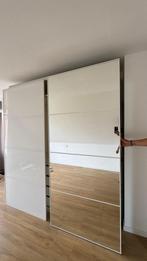 Ikea Pax Schuifdeuren met spiegel, Huis en Inrichting, Ophalen, Overige materialen, 100 tot 150 cm, Zo goed als nieuw
