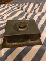 Oude zinken stoof, Antiek en Kunst, Ophalen